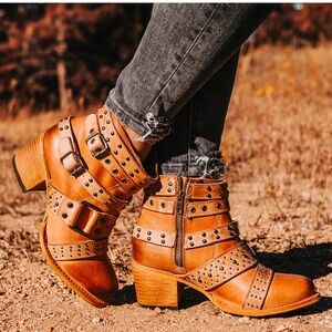 EUC FREEBIRD SLAYER BOOT TAN 6